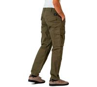 Reell - Pantalón largo Flex Cargo LC, Hombre, Clay Olive, 34