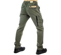 Reell - Pantalón largo Reflex Easy Cargo, Hombre, Olive, XL