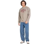 Reell Pantalones vaqueros holgados para hombre, Authentic Mid Blue, 28W / 32L