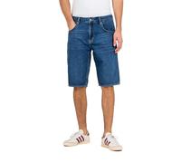 Reell Rafter Short 2 Pantalones Hombre Corto, Mid Blue Wash, 33W