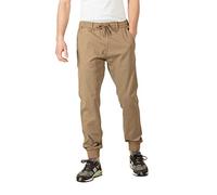 Reell Reflex Rib Pantalones, Mate, Arena Oscura, Medium para Hombre