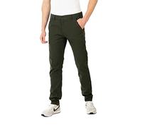 Reell Superior Flex Chino, Pantalón para Hombre, verde oliva, 32
