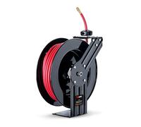 ReelWorks l815153ha acero retráctil compresor de aire/agua carrete de manguera con 3/8" x 50' hybrid manguera polymer, max. 300 psi