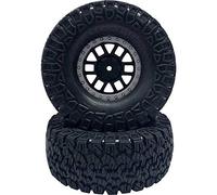 Reely 1:10 Crawler Ruedas completas Offroad 6 radios dobles, gris oscuro, 2 unidades