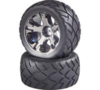 Reely Truggy 1:10 - Ruedas completas Street (5 radios, titanio, 2 unidades), color gris