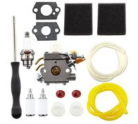 REEMO Filtro de combustible de carburador para filtro de aire, línea de combustible para Ryobi RBC30SET RLT30CET RLT26CDS RBC26SES Homelite 26cc 30cc cortador de cepillo reemplazar ZAMA C1U-H60