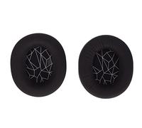 Reemplace Las Almohadillas para Auriculares SteelSeries Arctis 3/5/7, ARCTIS 9, ARCTIS 1, ARCTIS Pro Headset.(Almohadillas Negras con serigrafía Blanca)