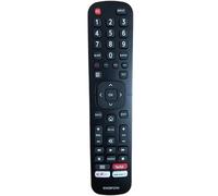 Reemplazado para Mando hisense Smart TV en2bf27h para Mando TV hisense en2bf27h LCD TV H32A5840 H43AE6030 H50A6140 H50AE6030 H50B7500 H65A6140 H65AE6030 - No se Requiere configuración