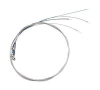 Reemplazar cuerdas para viola, juego de cuerdas para viola | 4 cuerdas plateadas de níquel y cromo para viola - Accesorios para instrumentos musicales Pieza de repuesto de viola reforzada para estudia