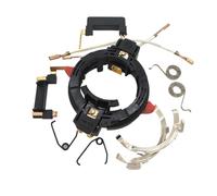 Reemplazar GBH 2-26 DRE GBH2-26 juego de soporte de cepillo de carbono 11 Uds Clip de resorte Pin alambre repuestos de martillo rotativo herramientas eléctricas