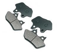 Reemplazar Juego De Pastillas Freno Delanteras Y Traseras Para Motocicleta Para Harley Para Davidson 1450 FLHTCUi Para Electra Glide Para Ultra Classic 2000-2003 2004(2 Pairs)