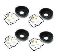 Reemplazar Kit Reparación Carburador para Kawasaki ZZR600 ZZR 600 1990-1995 Incluye 4 Juegos Juntas Cámara Diafragma Vacío Piezas De Reparación Reconstrucción Piezas(Conjunto 2)
