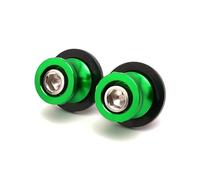 Reemplazar Soporte Accesorios Deslizadores De Tornillos Caballete Trasero 10 Mm para Kawasaki Z1000 Z1000R Z1000SX Z 1000 R SX 2015-2024(GrEEN2)