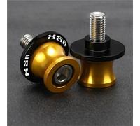 Reemplazar Soporte Accesorios Deslizadores Tornillos Caballete Trasero Carretes Basculantes Moto6 Mm para Yamaha XSR700 ABS XSR 700 2016 2017 2018 2019-2023(Yellow1)