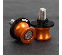 Reemplazar Soporte Deslizadores Tornillos Caballete Trasero De 6 Mm Basculante Moto para Yamaha XT600, XTZ660, XTZ750, XT1200, Z/ZE para Super TENERE 700 900(Orange1)