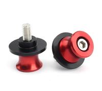 Reemplazar Soporte Deslizadores Tornillos Caballete Trasero Motocicleta Accesorios para Kawasaki ZX-10R ZX10R ZX 10R(Rosso)