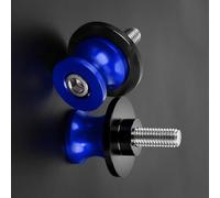 Reemplazar Soporte Soporte De Motocicleta Basculante Carretes Deslizante Tornillo para Moto Guzzi MGX21 MGX-21 2016 2017 2018-2020(BLU)