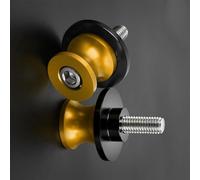 Reemplazar Soporte Soporte De Motocicleta Basculante Carretes Deslizante Tornillo para Moto Guzzi MGX21 MGX-21 2016 2017 2018-2020(Gold)