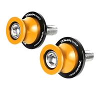 Reemplazar Soporte Soporte Montaje Tornillos Deslizadores Basculante Trasero 6 Mm Motocicleta para Yamaha T MAX TMAX 500 530 T-MAX 2004-2016 17 2018 2019(Jaune)