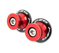 Reemplazar Soporte Tornillos Deslizadores Caballete Trasero De 6 Mm Basculante Motocicleta para Yamaha FZ1 FZ-1 2006-2015 FZ6 FZ 2004-2016 FZ8 FZ-8 2010-2018(Red3)