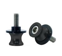 Reemplazar Soporte Tornillos Deslizantes Basculante Trasero Motocicleta 8 Mm Carretes Soportes Accesorios para Kawasaki Z 800 Z800 Todos Los Años(Nero)