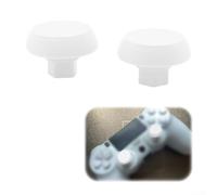 Reemplazo analógico para controladores Sony para PS4 DualShock4 para derivar y soportar respuesta de entrada precisa (blanco)