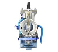 Reemplazo Carburador Universal De Carreras Para Scooter Con Motor 2.4T 21 24 26 28 30 32 34 Mm Con Depósito Power Jet Blue Carburador Moto(28mm)
