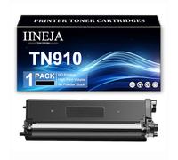 Reemplazo Cartucho Tóner TN910, Cartuchos Tóner Compatibles TN910BK TN910C TN910M TN910Y para Brother HL-L8260CDW HL-L8360CDWT HL-L8360CDW HL-L9310CDW DCP-L8410CDW Impresoras,Black-1 Pack