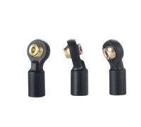 Reemplazo Coche RC Para Axial Para SCX24 90081 AXI00001 02 04 05 06 1/24 10 Uds M2 Extremos Varilla Plástico Bolas Enlace Juntas Cabeza Piezas Coche Trepador Control Remoto(Style A)