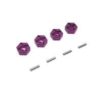 Reemplazo Coche RC Para JJRC C8805 Q130A Q130B Q141 16101-Q132A 16102-Q132B 16103-Q132C 16201 D843-YW Q117A Q117B Q117C Q117D 1/16 Para Cubo Hexagonal Pieza Coche RC(Purple)