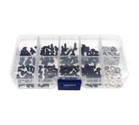 Reemplazo Coche RC Para Traxxas Para Axial Para Redcat Para HSP Para HPI Para Arrma Para Losi 1/8 1/10 Kit Tornillos M3 M4 Coches A Escala Tornillos Arandelas Y Fijaciones(180pcs)