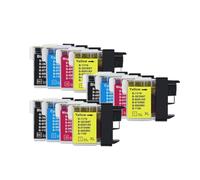 Reemplazo Compatible LC985 Cartuchos de Tinta LC985BK LC985C LC985M LC985Y para DCP J140W 145C 165C 195C 197C 385C 390CN MFC J265W J410 J415W J220 Printers Printers Printers(3set)