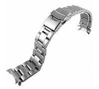 Reemplazo Correa para Reloj Acero Inoxidable 22mm compatible con Casio MDV106-1AV, MTP-VD01 y Toda la Colección MDV-106