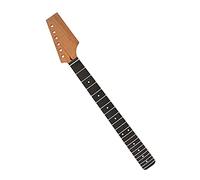 Reemplazo Cuello Guitarra Eléctrica Con Incrustaciones 22 Trastes Cabezal Media Sin Terminar Kits Guitarra Cuello