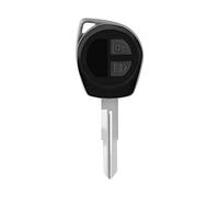 Reemplazo de 2 Botones de Entrada sin Llave Llavero Remoto, Negro Reemplazo de 2 Botones Smart Key Shell Case