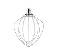 Reemplazo de accesorio de mezclador de látigo de alambre de acero inoxidable K45WW, Compatible con mezclador de estante de tazón KitchenAid 4,5-5QT