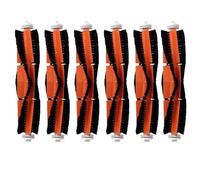 Reemplazo De Accesorios De Cepillo Principal, Compatible Con Roborock, S5 S6 S50 S5 Max S6 S60 S61 S6Pure, Compatible Con Xiaomi, E25 E35 E20 E4 E5 C10 S4 Pieza De Aspiradora(Orange-6PCS)