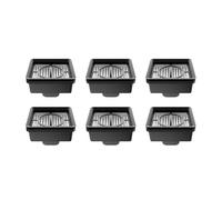 Reemplazo de accesorios de piezas Hepa de filtro de cepillo de barra de cepillo de rodillo de vacío húmedo y seco, Compatible con Xiaomi Truclean W20(6filter)