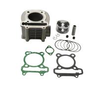 Reemplazo de Accesorios Kit de Cilindro de Gran diámetro de 61 mm for Scooter, Compatible con 125 Citys, Djan Speedf 3 Tweet, actualización de 125 C a 180 C, 4 Tiempos.