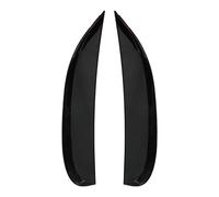 Reemplazo de aleta Canard del parachoques delantero Material ABS premium Aspecto elegante y agresivo Fácil instalación para Mercedes Clase C W205 AMG Line 2019 2 piezas Negro