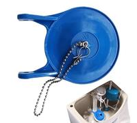 Reemplazo De Aleta De Inodoro - Sello De Válvula De Caucho De PVC De 3 Pulgadas, Control De Descarga De Larga Duración | Pieza De Reparación De Tanques Para Actualización De Mantenimiento Del Hogar De