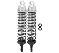 Reemplazo de amortiguador ajustable lleno de aceite para coche TRAXXAS SLASH 2WD RC (Plata)