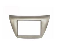 Reemplazo de automóviles Fascia de radio de doble DIN con panel de control de aire acondicionado central for Mitsubishi Lancer IX 2006, kit de marco de tablero con bisel estéreo de repuesto Interior d