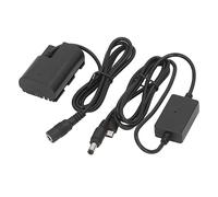 Reemplazo de Batería Ficticia LP E6N con AdaptadorTipo C, para 5D IV 5D Ili 5DSR 6D Il, Proporciona Energía Continua para un Uso Prolongado