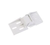 Reemplazo de bisagra plástico for congelador, contrapeso pequeño for refrigerador, plegable, for gabinetes cocina y soporte, 1 ud(A)