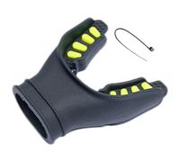 Reemplazo de Boquilla de Buceo: Tubo respirador de Silicona Resistente al Desgaste de 6x6,2x2,9 cm, Boquilla Bicolor de Silicona de Dos etapas con ajustador, cómodo Agarre regulador para morder |