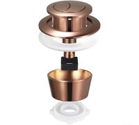 Reemplazo de botón de descarga de inodoro, botón de inodoro de doble descarga de repuesto, botón de descarga ABS compatible con Fluidmaster PRO550UK para Skylo SKY005, accesorio de reparación de