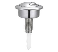Reemplazo de botón pulsador de inodoro de doble descarga ABS, empujador de botón de inodoro para baño, piezas de repuesto de tanque de fácil instalación para sistemas de doble descarga