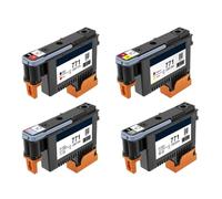 Reemplazo de Cabezal impresión 771, Compatible con Impresora producción fotográfica HP DesignJet Z6200 Z6600 Z6800, Compatible Pieza OEM CE017A CE018A CE019A CE020A(1Set - 4 Pieces)