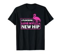 Reemplazo De Cadera Mujer Nuevo Recuperación De Cadera Flamingo Mejor Camiseta gráfica económica